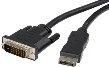 Kabllo StarTech DisplayPort - DVI-D, 0.9m, e zezë