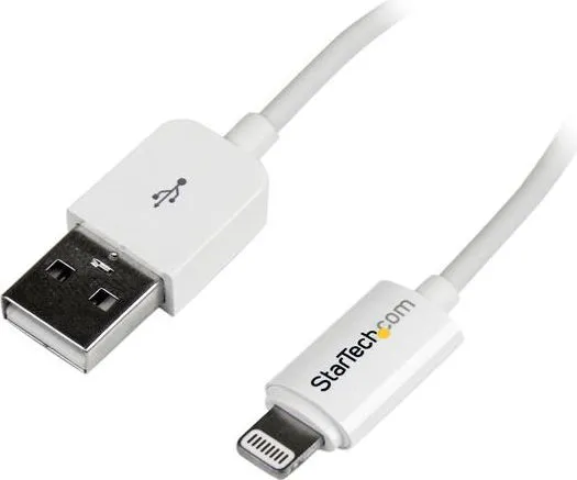 Kabllo StarTech USB A - Lightning USBLT3MW, 3m, e bardhë - 1