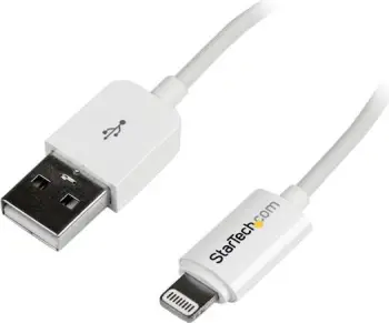 Kabllo StarTech USB A - Lightning USBLT3MW, 3m, e bardhë