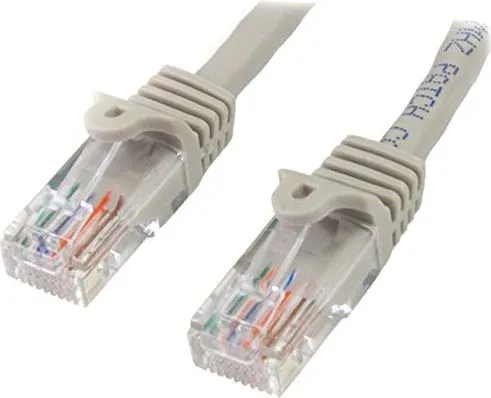 Kabllo rrjeti StarTech Patchcord, Cat5e, 0.5m, e hirtë - 1