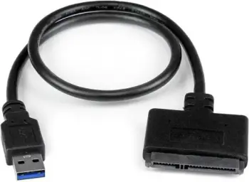 Përshtatës StarTech, SATA III në USB 3.2 Gen 1 (3.0 / 3.1 Gen 1), i zi