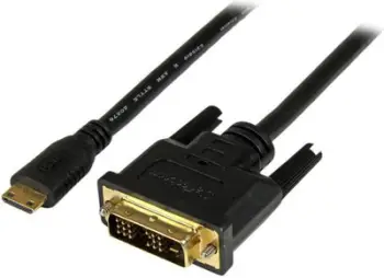 Kabllo StarTech mini HDMI - DVI-D, 1m, e zezë