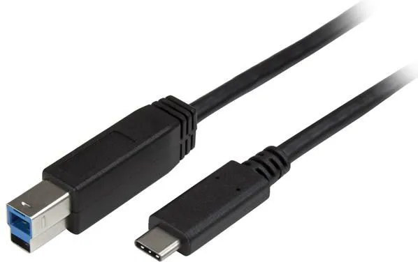 Kabllo StarTech USB-C to USB-B, 2m, e zezë - 1