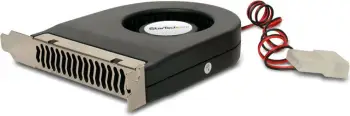 Ventilator ftohës StarTech PCI, 2200 RPM, LP4, i zi