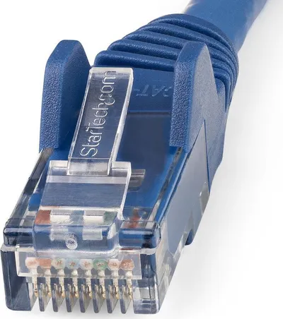 Kabllo rrjeti StarTech.com N6LPATCH3MBL, Cat6, 3m, blu - 2