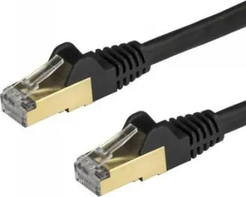 Kabllo rrjeti StarTech, Ethernet (RJ45), kat. 6a, 1.5m, e zezë