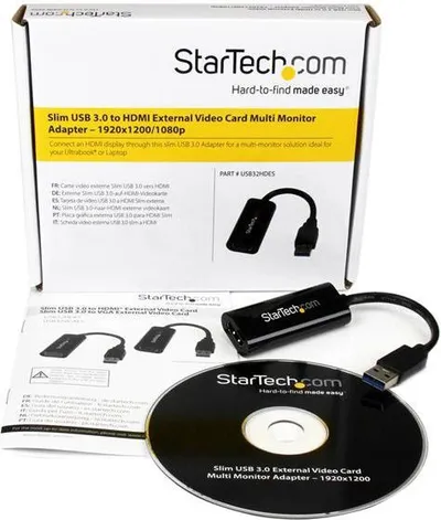 Përshtatës StarTech USB - HDMI USB, e zezë - 2
