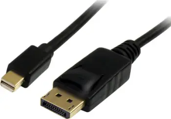 Kabllo StarTech DisplayPort Mini - DisplayPort, 3m, e zezë