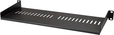 Raft për server StarTech CABSHELF1U7V, 19", e zezë - 1