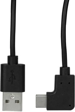 Kabllo USB StarTech USB-A në USB-C USB2AC1MR, 1 m, e zezë - 2