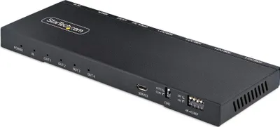 Ndarës HDMI StarTech.com 4-Port, 4K 60Hz, HDMI 2.0, i zi - 1