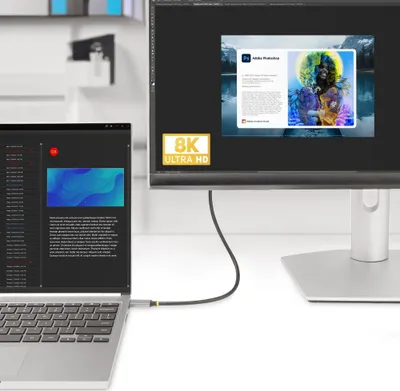 Kabllo StarTech USB C në HDMI, 1m, 8K 60Hz, e zezë - 5