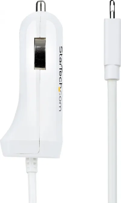Karikues veture StarTech.com, Lightning 1m, 12W, 2 porta USB, i bardhë - 4