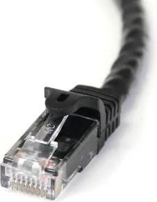 Kabllo StarTech Rj-45 Cat6 (N6PATC3MBK), 3 m, e zezë - 1