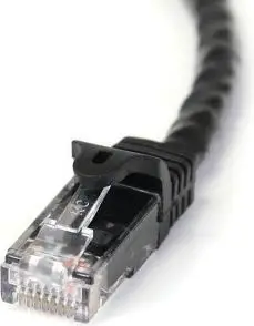 Kabllo StarTech Rj-45 Cat6 (N6PATC3MBK), 3 m, e zezë