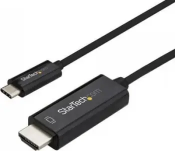 Kabllo USB C në HDMI StarTech.com CDP2HDMM1MB, 1 m, 4K 60Hz, e zezë