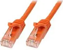 Kabllo Patchcord StarTech, Cat.6, 3 m, e portokalltë