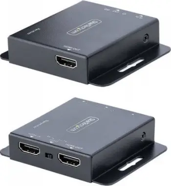 Zgjatues HDMI StarTech 4K, mbi kabllo CAT6 CAT5, PoC, i zi