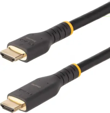 Kabllo HDMI StarTech.com RH2A 10M, aktive, 10m, 4K 60Hz, e zezë