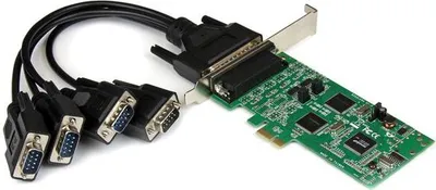 Zgjerues rrjeti StarTech PCIe x1 Controller - 4x RS-232 Serial Port - 1