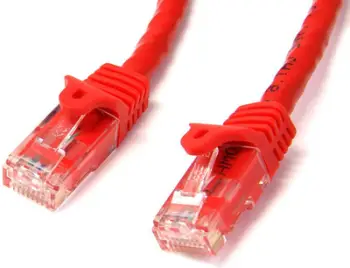 Kabllo rrjeti StarTech, CAT6, Rj45, 5 m, e kuqe