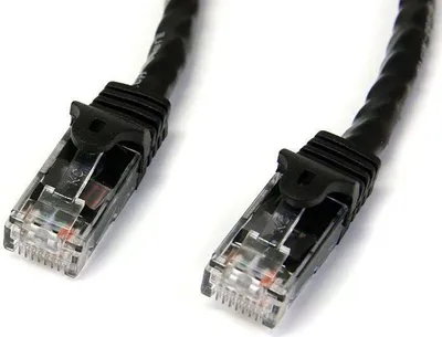 Kabllo patchchord StarTech (N6PATC2MBK), CAT6, UTP, 2 m, e zezë - 1