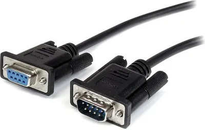 Kabllo lidhëse StarTech (MXT10050CMBK), DB9 / DB9, 0.5m - 1