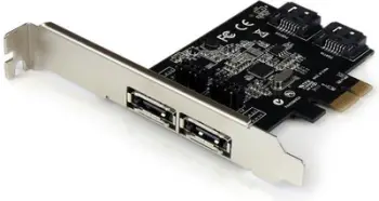 Kontrollues StarTech PCIe x1 - 4x eSATA (PEXESAT322I)