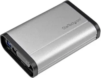 Adapter AV StarTech DVI-I - DVI-I (USB32DVCAPRO), i bronztë