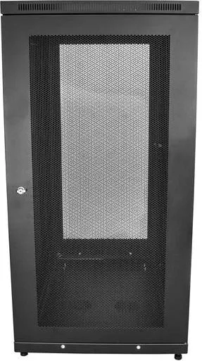 Kabinet serveri StarTech.com 4-Post 24U, rack 19", me rrota, i zi - 3