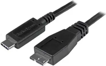 Kabllo StarTech USB31CUB50CM, USB-C në micro-B, 0.5m, e zezë