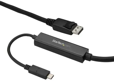 Kabllo StarTech USB-C - DisplayPort, 3m, e zezë - 1