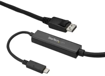 Kabllo StarTech USB-C - DisplayPort, 3m, e zezë