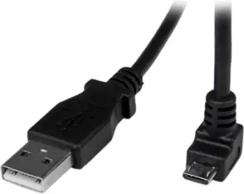 Kabllo StarTech USB-C - microUSB, 2 m, e zezë (USB2CUB2M)