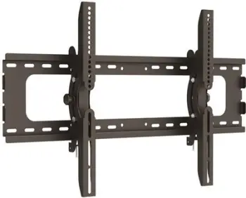 Mbajtëse murale për TV StarTech.com, 32"-75", me pjerrësi, e zezë