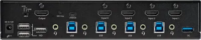 Switch KVM StarTech 4 porta, HDMI 2.0, 4K 60Hz, i zi - 4