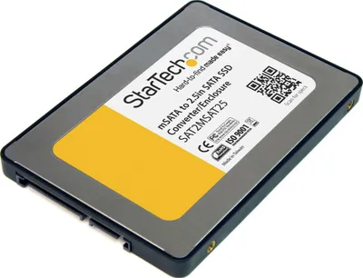 Përshtatës SSD StarTech mSATA - 2.5" SATA, i zi - 1