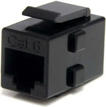 Përshtatës rrjeti StarTech CAT 6, i zi