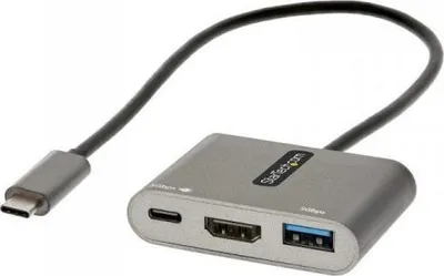 Adapter multiport USB C StarTech.com HB30C4A1CFB, HDMI 4K, PD 100W, i zi - 1