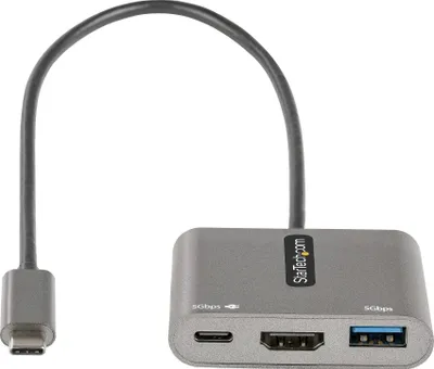 Adapter multiport USB C StarTech.com HB30C4A1CFB, HDMI 4K, PD 100W, i zi - 2