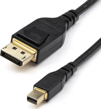 Kabllo StarTech Mini DisplayPort në DisplayPort 1.4, 2m, 8K 60Hz, e zezë