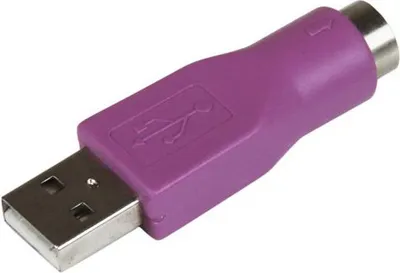 Përshtatës StarTech USB në PS/2, vjollcë - 1