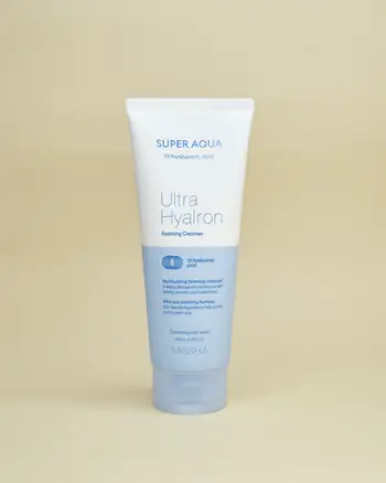 MISSHA Super Aqua Ultra Hyalron Foaming Cleanser
