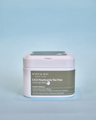 MARY & MAY CICA Houttuynia Tea Tree Calming Mask - 1