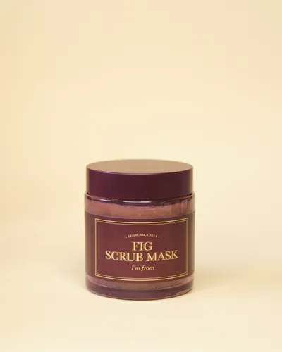 I'M FROM Fig Scrub Mask - 1