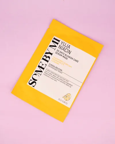 SOME BY MI Yuja Niacin Blemish Care Serum Mask (1pc.) - 1