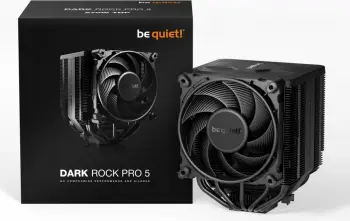 Ftohës CPU bequiet! Dark Rock Pro 5, 7 tuba bakri, 1500-2000 rpm, i zi