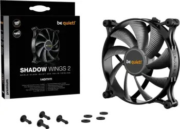 Flutur ftohëse Be quiet! Shadow Wings 2, PWM, 140mm