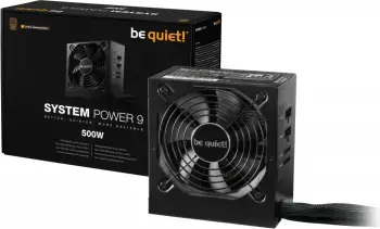 Furnizues me energji Be Quiet System Power 9, 500W, 80 PLUS Bronze, ATX, i zi