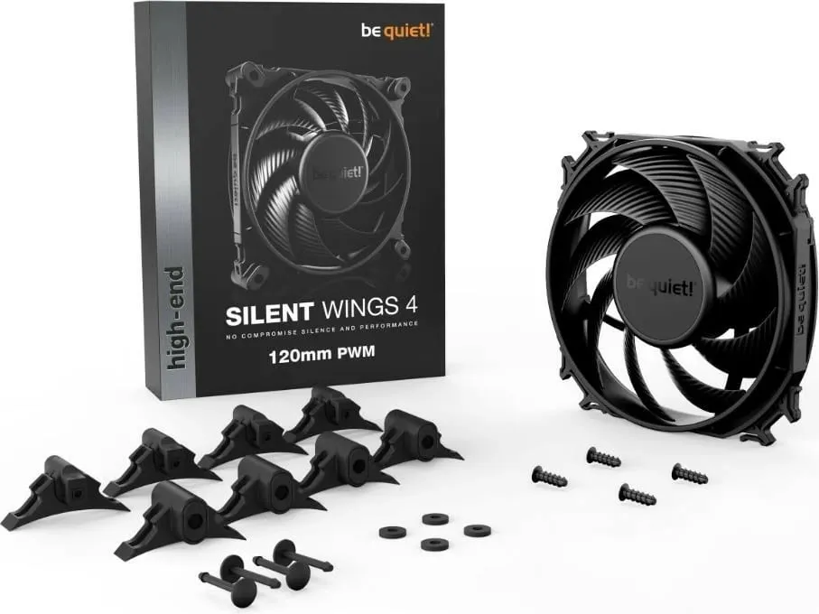 Ftohës be quiet! Silent Wings 4 PWM, 120 mm, i zi - 5